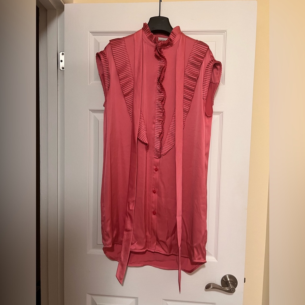 COACH Silk Tunic Dress (Pink Color)